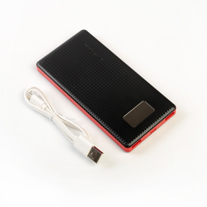 Аккумулятор внешний Pineng PN-963, полимерный, 10000мАч, черный