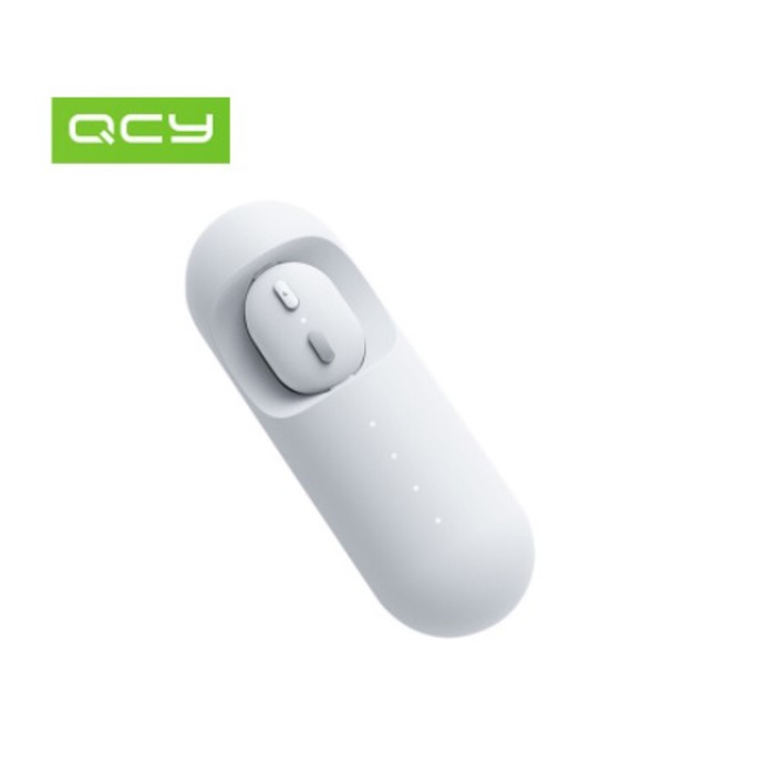 Гарнитура QCY MINI1, Bluetooth, вкладыши вакуумные, белая