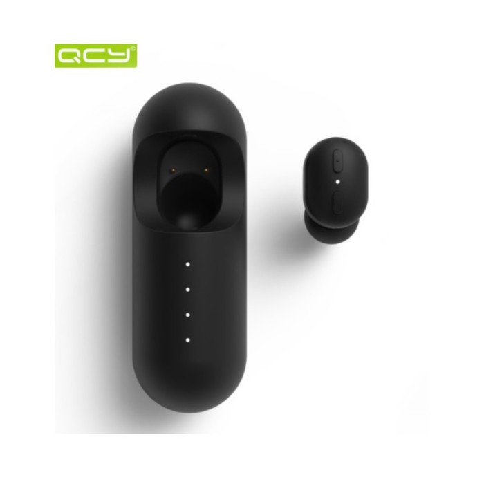 Гарнитура QCY MINI1, Bluetooth, вкладыши вакуумные, черная