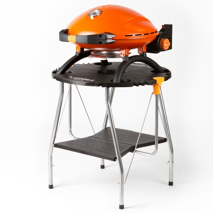 Газовый гриль O-GRILL 800T оранжевый