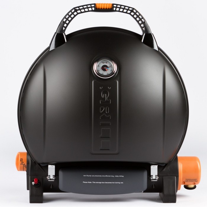 Газовый гриль O-GRILL 800T чёрный
