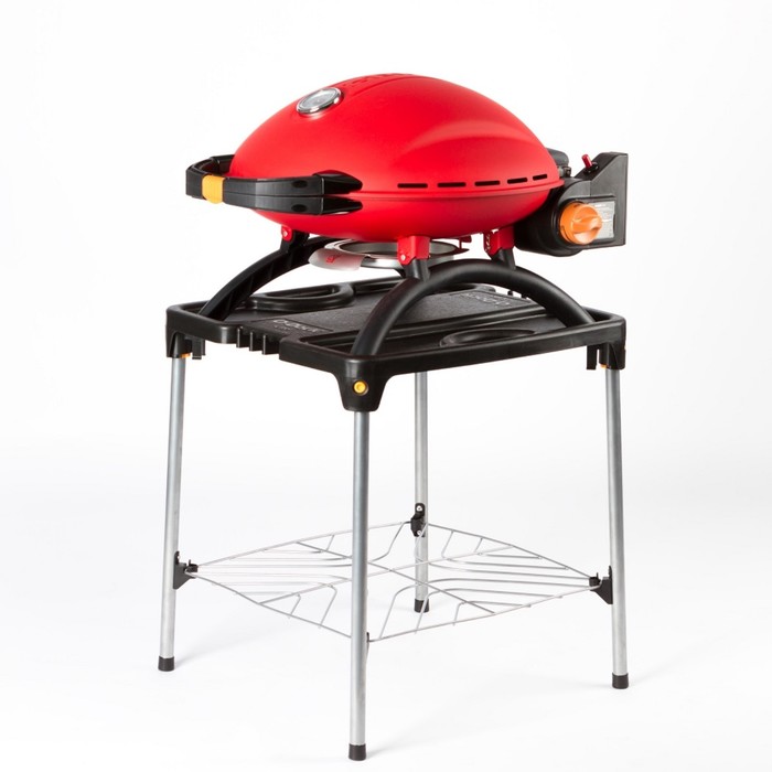 Газовый гриль O-GRILL 800T красный