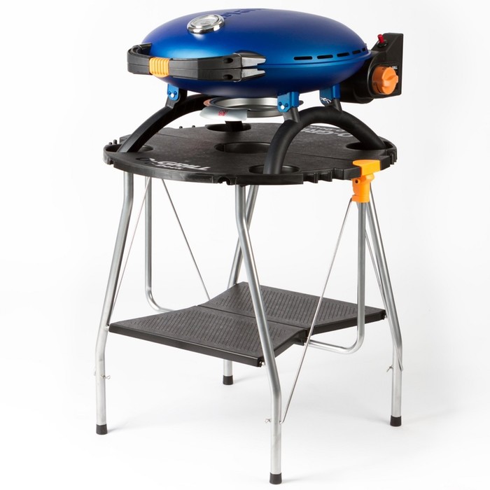 Газовый гриль O-GRILL 700T синий