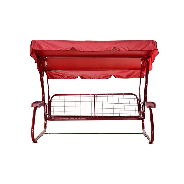 Качели садовые "ЛЕГЕНДА" 180 см, БОРДО