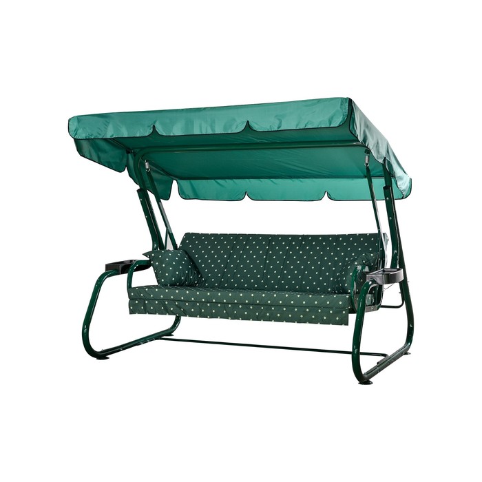 Качели садовые "ЛЕГЕНДА" 180 см, ЗЕЛЁНЫЙ