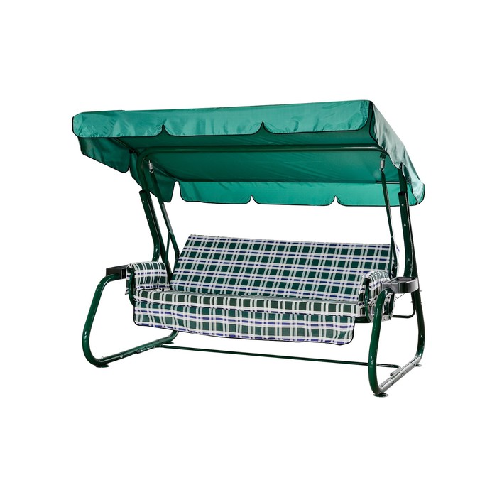Качели садовые "ЛЕГЕНДА" 180 см, ЗЕЛЁНЫЙ