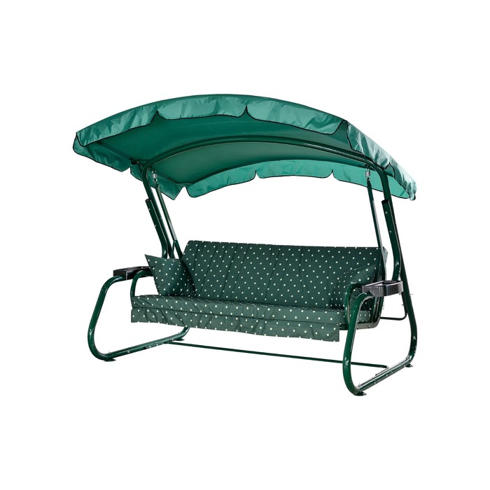 Качели садовые "МАДРИД" 180 см, ЗЕЛЁНЫЙ