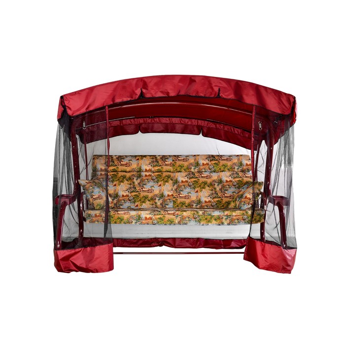 Качели садовые "Монте-Карло", 200 см, БОРДО