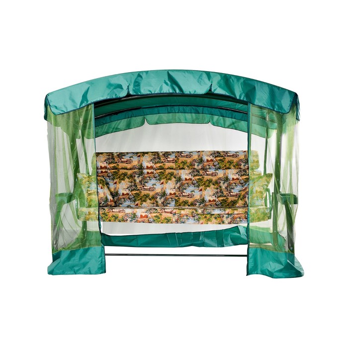 Качели садовые "Монте-Карло", 200 см, ЗЕЛЁНЫЙ