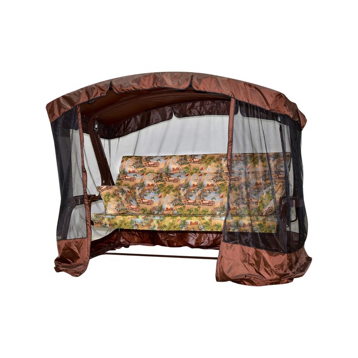 Качели садовые "Монте-Карло" 200 см, ШОКОЛАД