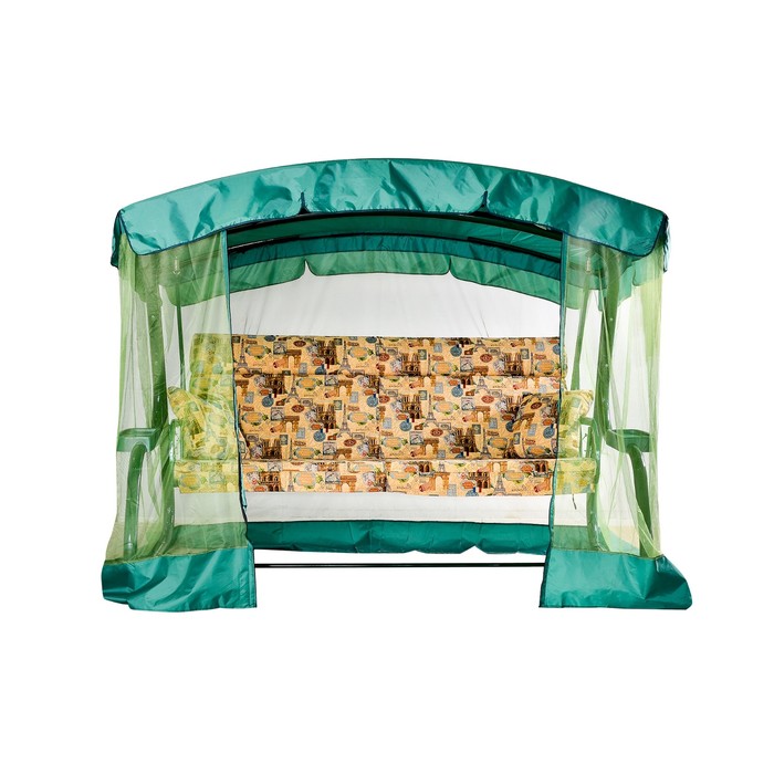 Качели садовые "Париж" 200 см, ЗЕЛЁНЫЙ