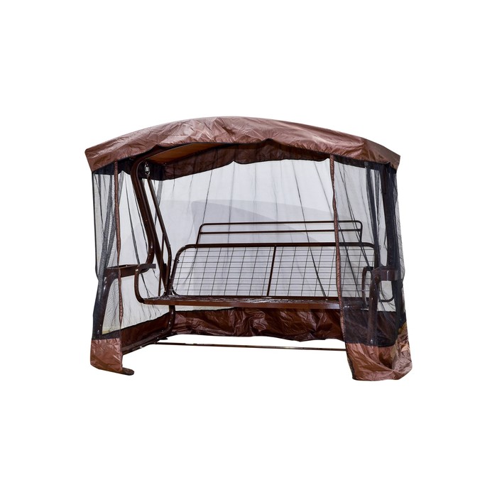 Качели садовые "Париж" 200 см, ШОКОЛАД