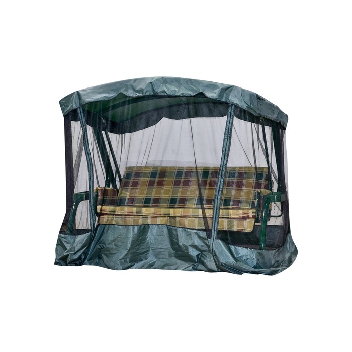 Качели садовые "Сакура" 180 см, с АМС, ЗЕЛЁНЫЙ