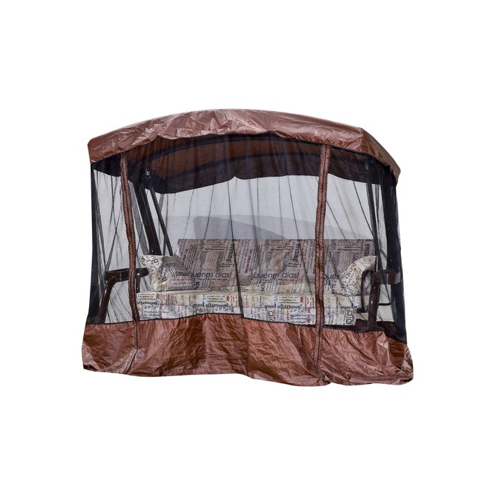 Качели садовые "Сакура" 180 см, с АМС, ШОКОЛАД