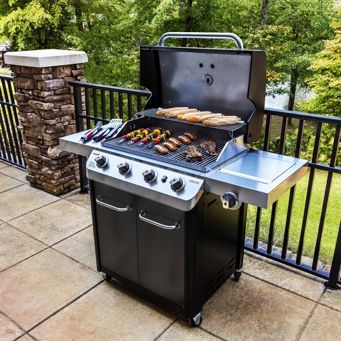 Гриль газовый Professional black edition, 4 горелки