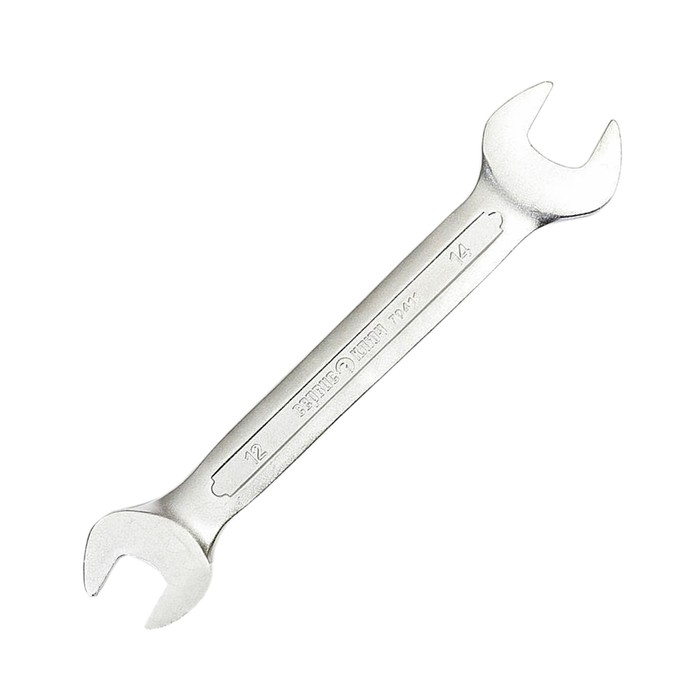 Ключ рожковый "Сервис ключ" 70411, 12х14мм, холодный штамп, CR-V