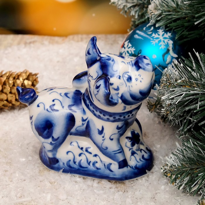 Сувенир «Свинка Мисс Хрю», 5×9×10 см