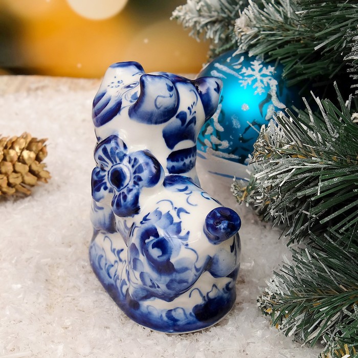 Сувенир «Свинка Мисс Хрю», 5×9×10 см