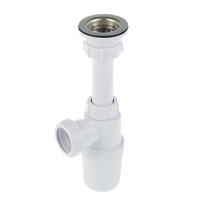 Сифон для мойки McAlpine MRSK1-A, 1 1/2"x32 мм, с выпуском