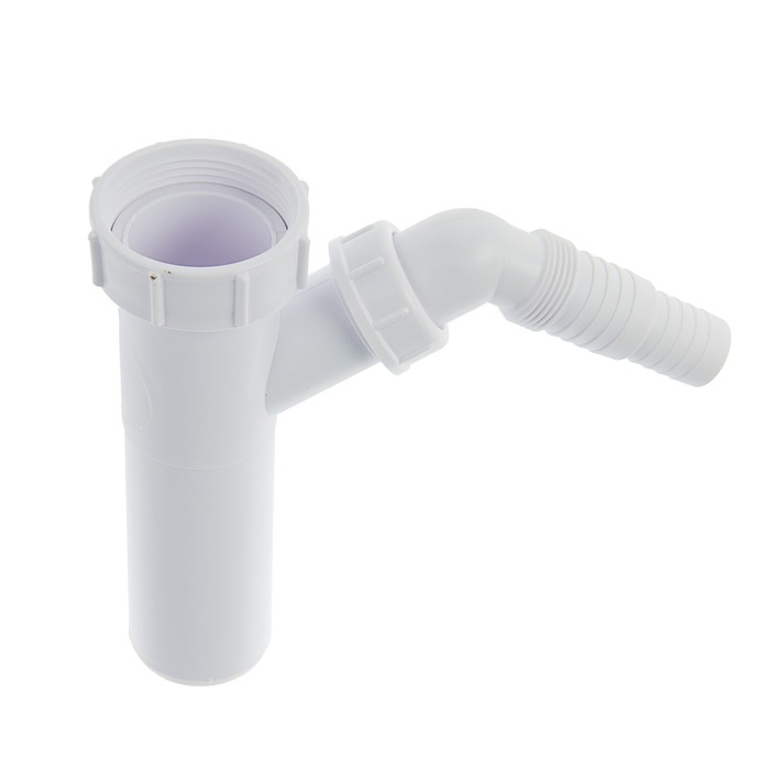 Вставка в сифон McAlpine TEE3, 1 1/2"х40 мм, с адаптером для слива бытовой техники