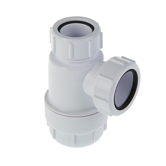 Сифон для умывальника McAlpine MRW240NW, 1 1/4"x32 мм, без выпуска