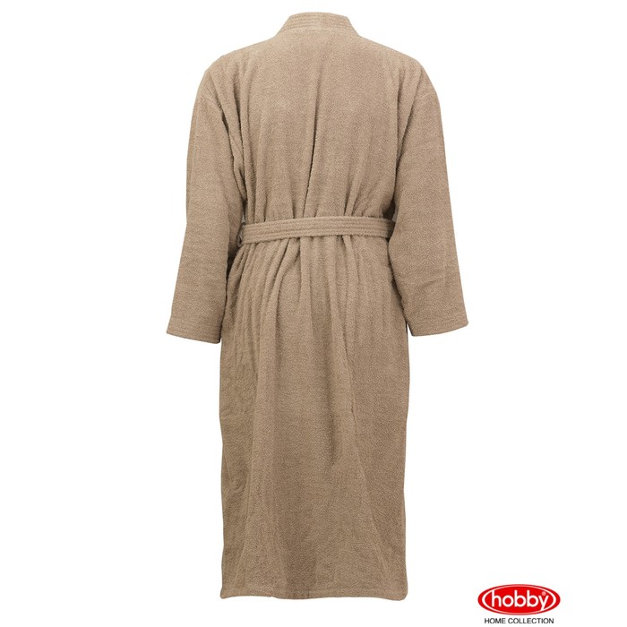 Халат мужской SMART, размер ХХL, бежевый, махра 350 г/м2