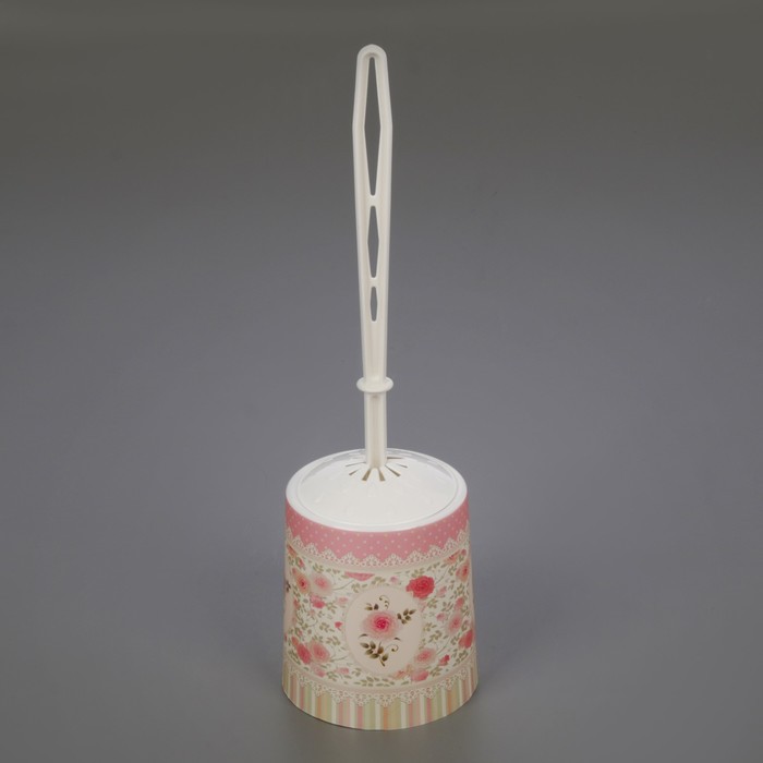 Ерш для унитаза с подставкой "Чайная роза"