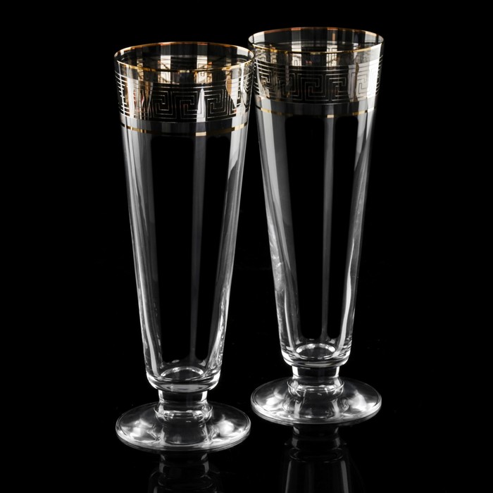 Набор бокалов для пива 445 мл "Лабиринт", 2 шт