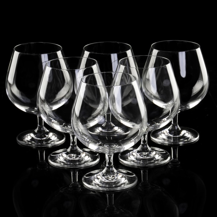 Набор бокал для бренди 400 мл "Гала", 6 шт