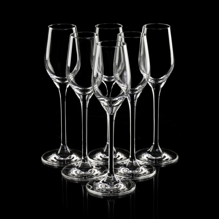 Набор рюмок для ликера 95 мл "Престиж", 6 шт