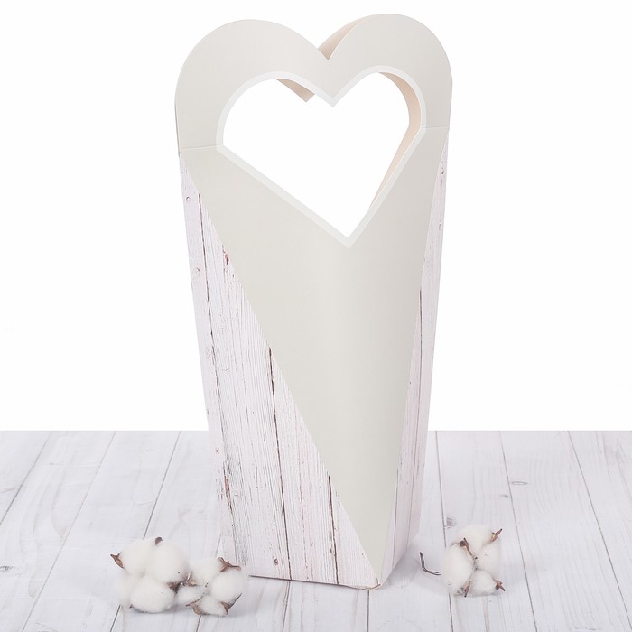 Коробка–сердце «Дерево», 45 х 46 см