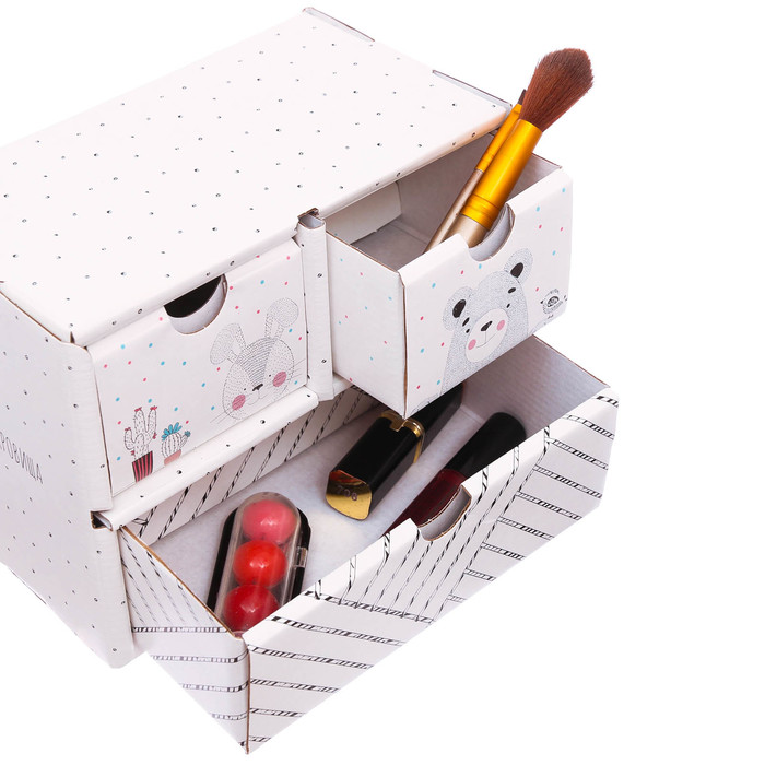 Мини-комод складной «Счастье в мелочах», 19,8 х 15,1 х 11,1 см