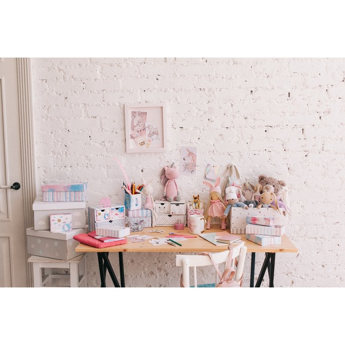 Мини-комод складной «Счастье в мелочах», 19,8 х 15,1 х 11,1 см