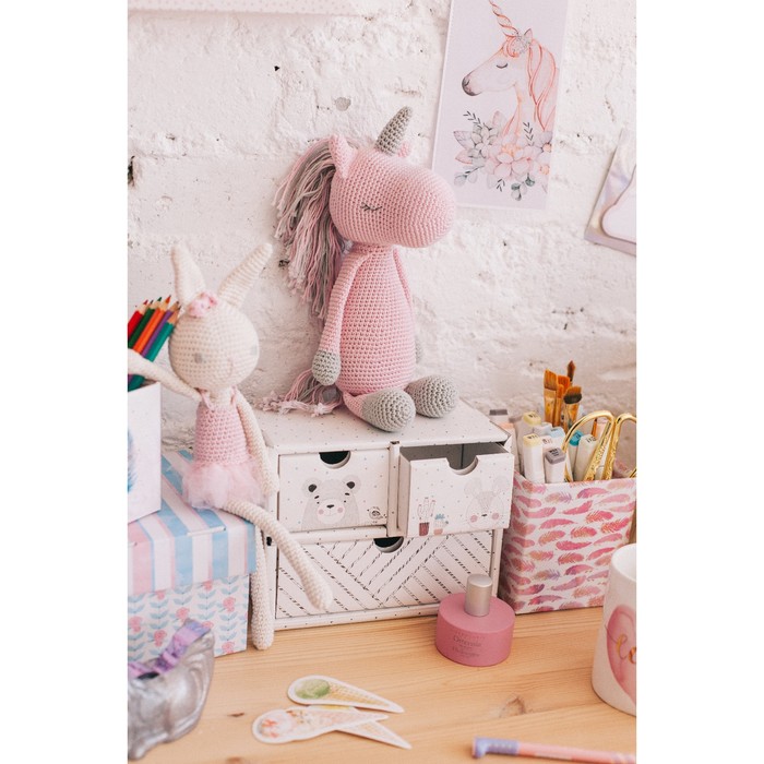 Мини-комод складной «Счастье в мелочах», 19,8 х 15,1 х 11,1 см