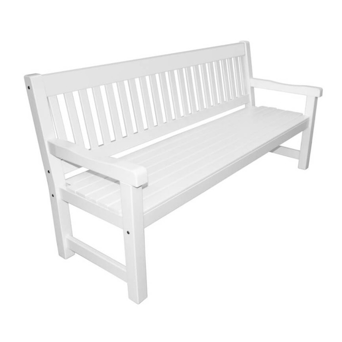 Скамья Brooklyn белая