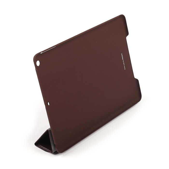Чехол-подставка Deppa Ultra Cover leather и защитная пленка для Apple iPad AIR, коричневый