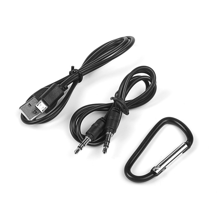 Беспроводная портативная колонка Deppa Speaker Active Solo, 5В, BT4.1+EDR, AUX, IPX5, серая