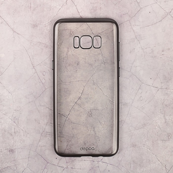 Чехол Deppa Gel Plus Case матовый для Samsung Galaxy S8+, черный