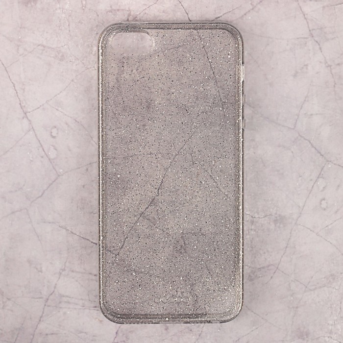 Чехол Deppa Chic Case для Apple iPhone 5/5S/SE, цвет графит