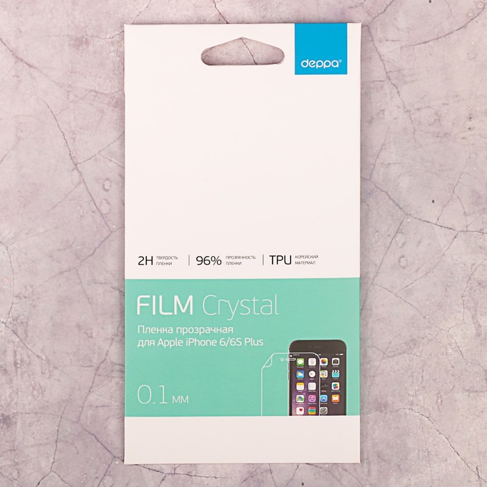 Защитная пленка Deppa TPU для Apple iPhone 6/6S Plus, прозрачная