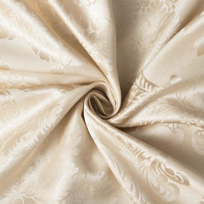 Штора портьерная "Этель" 220х280 см Дамаск CAMEO,100% п/э