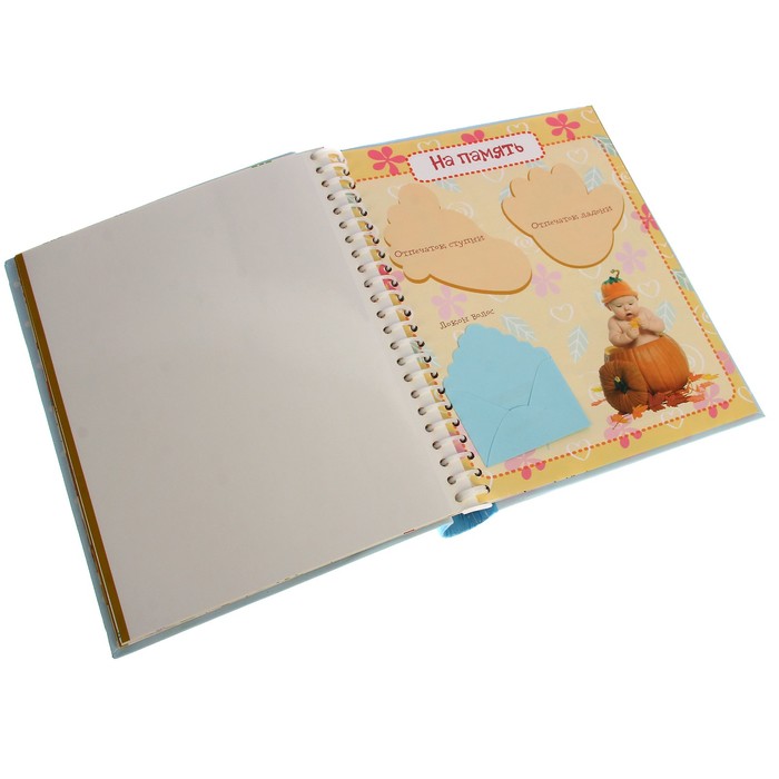 Фотоальбом магнитный 10 листов + 20 тематических страниц Diesel Our baby 6 EVA 23х28 см