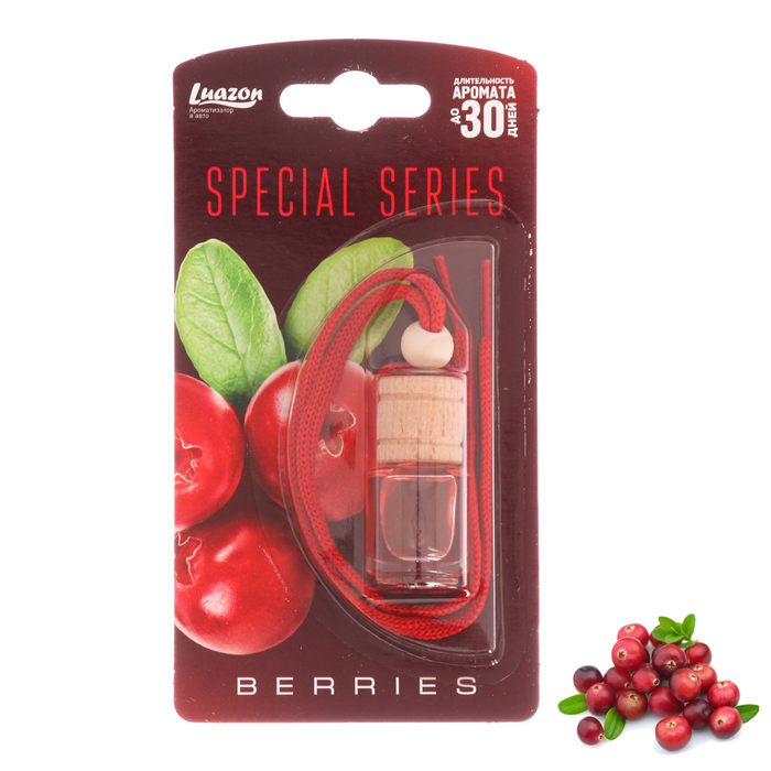 Ароматизатор на зеркало в бутылочке "Северный ягоды"