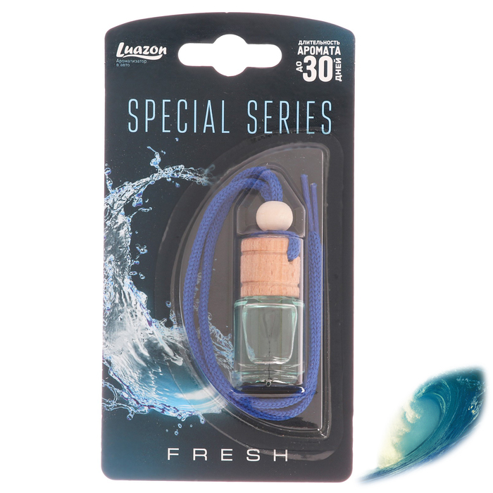 Ароматизатор на зеркало в бутылочке "Свежесть"