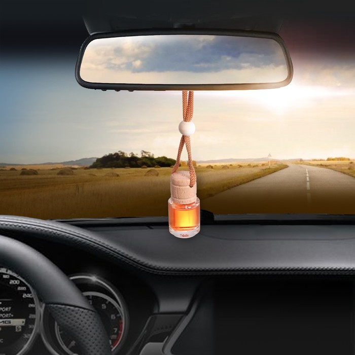 Ароматизатор на зеркало в бутылочке "Кофе"