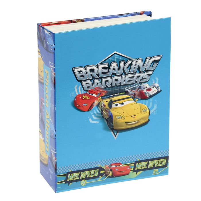 Фотоальбом на 100 фото 10х15 см Disneyw w/d:cars 3