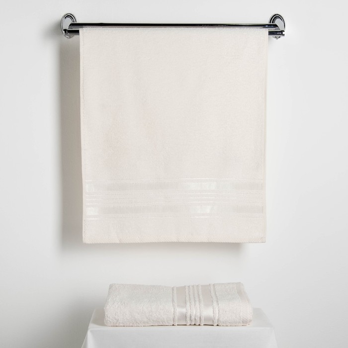 Полотенце Fidan "Incanto" 70х130 80% бамбук,20% хлопок 450 г/м2, шампань