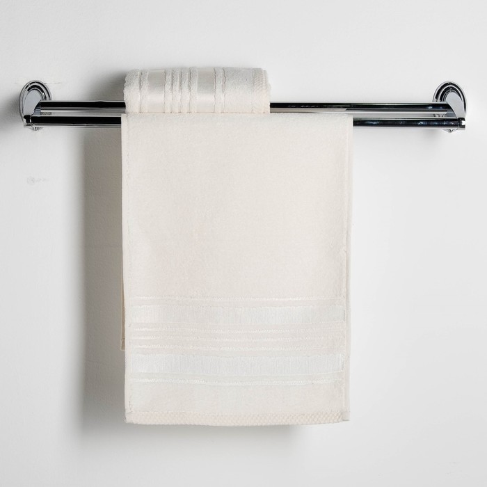 Набор полотенец Fidan "Incanto" 30х70 см,2 шт 80% бамбук,20% хл. 450 г/м2 , шампань