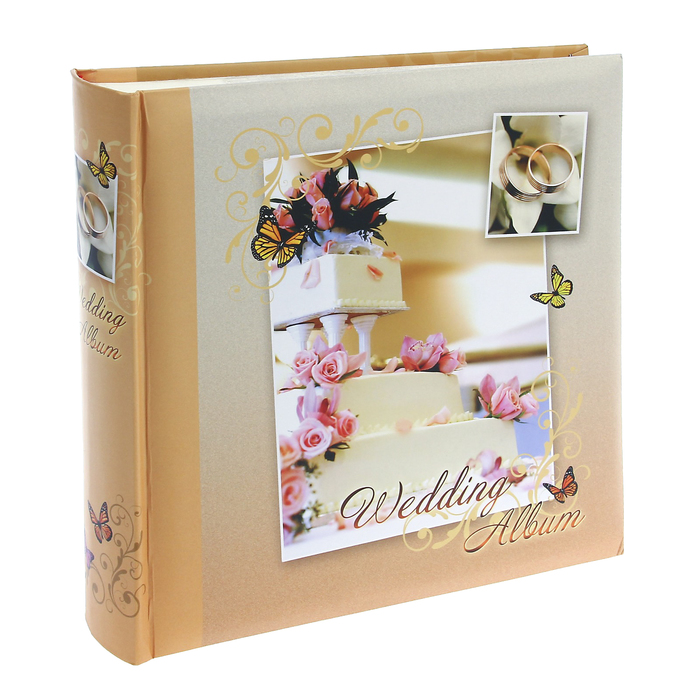 Фотоальбом на 100 фото 15х21 см Pioneer Just married книжный переплет
