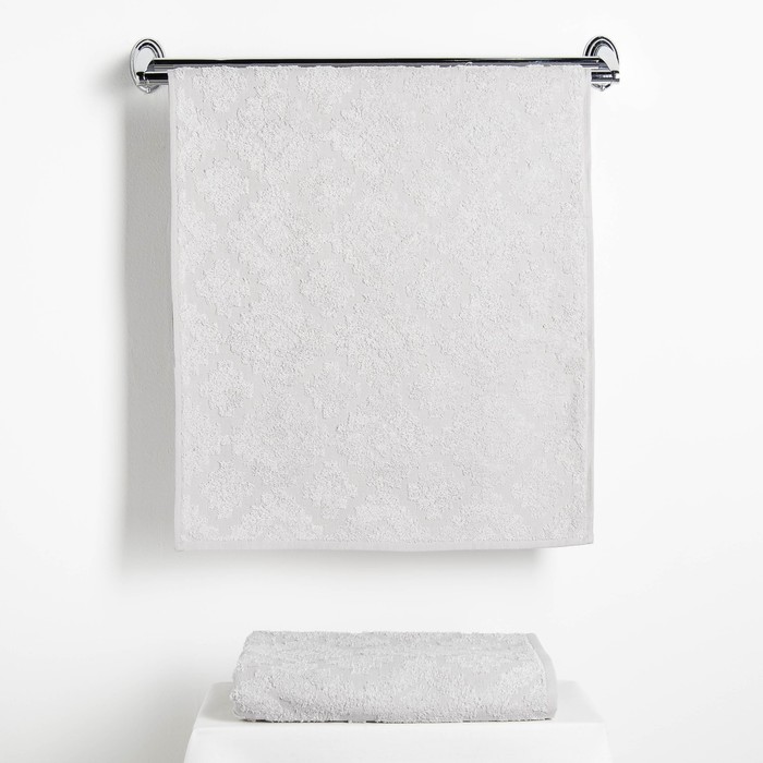 Набор полотенец Fidan "Unique" 50х90,70х130 см. 80% бамбук,20% хлопок 450 г/м2,серый